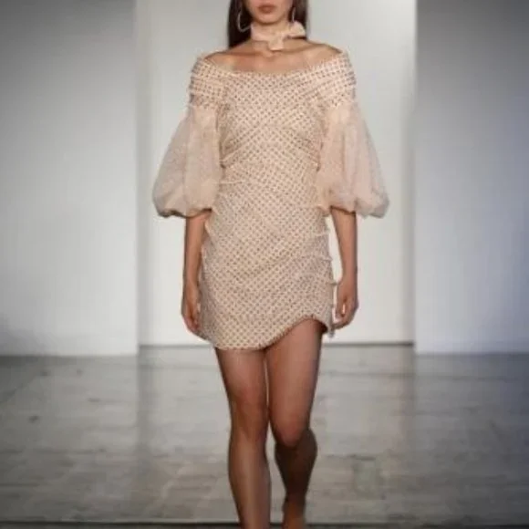 Zimmermann Nude Leather Kitten Heels Size 36 AU 5 RRP $550 NEW - Picture 4 of 15